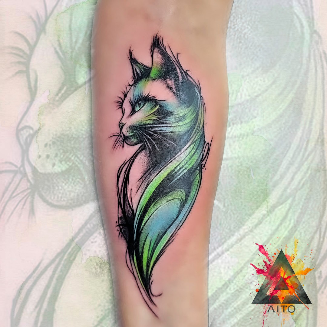 Petit Chat Aquarelle